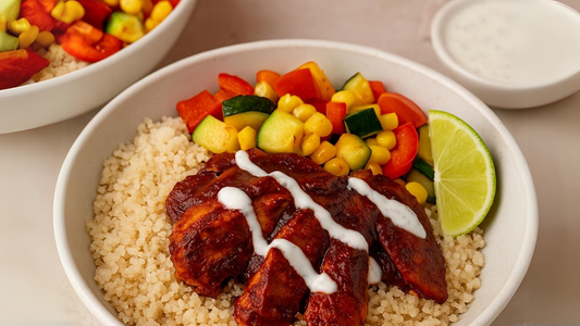 Mole Chicken Fonio Bowls