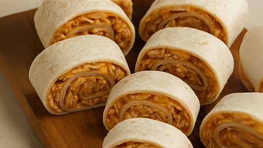 BBQ Chicken Pinwheel Wraps