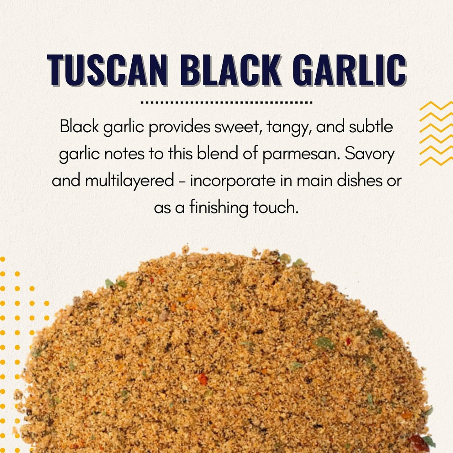 Tuscan Black Garlic Parmesan Seasoning Topper