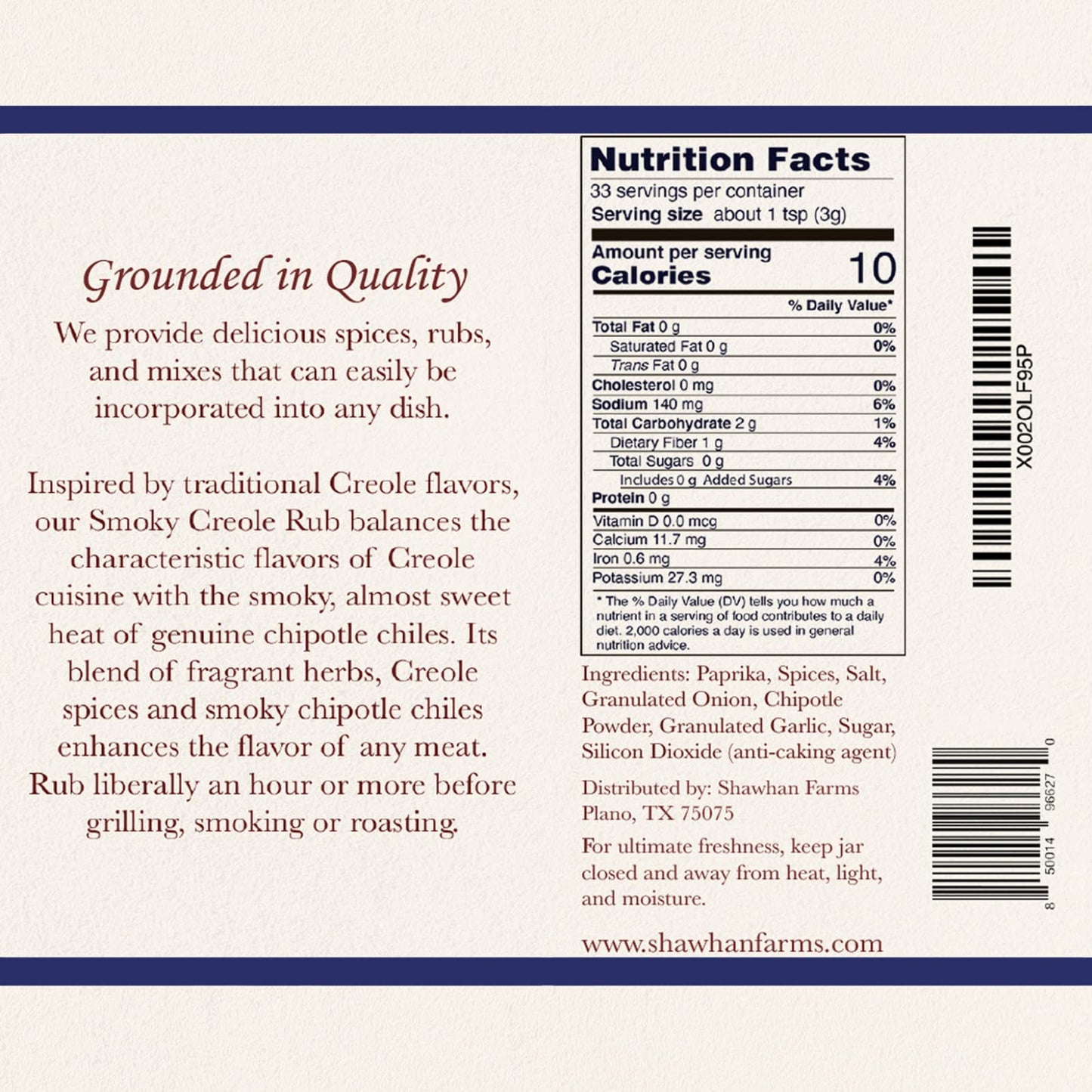 Smoky Creole Rub