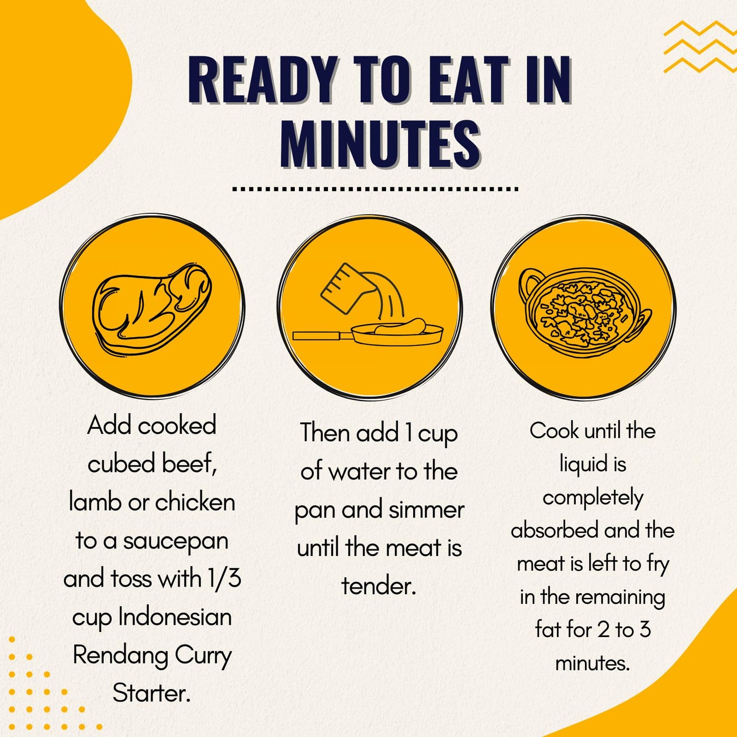 Rendang Curry Dry Sauce Mix