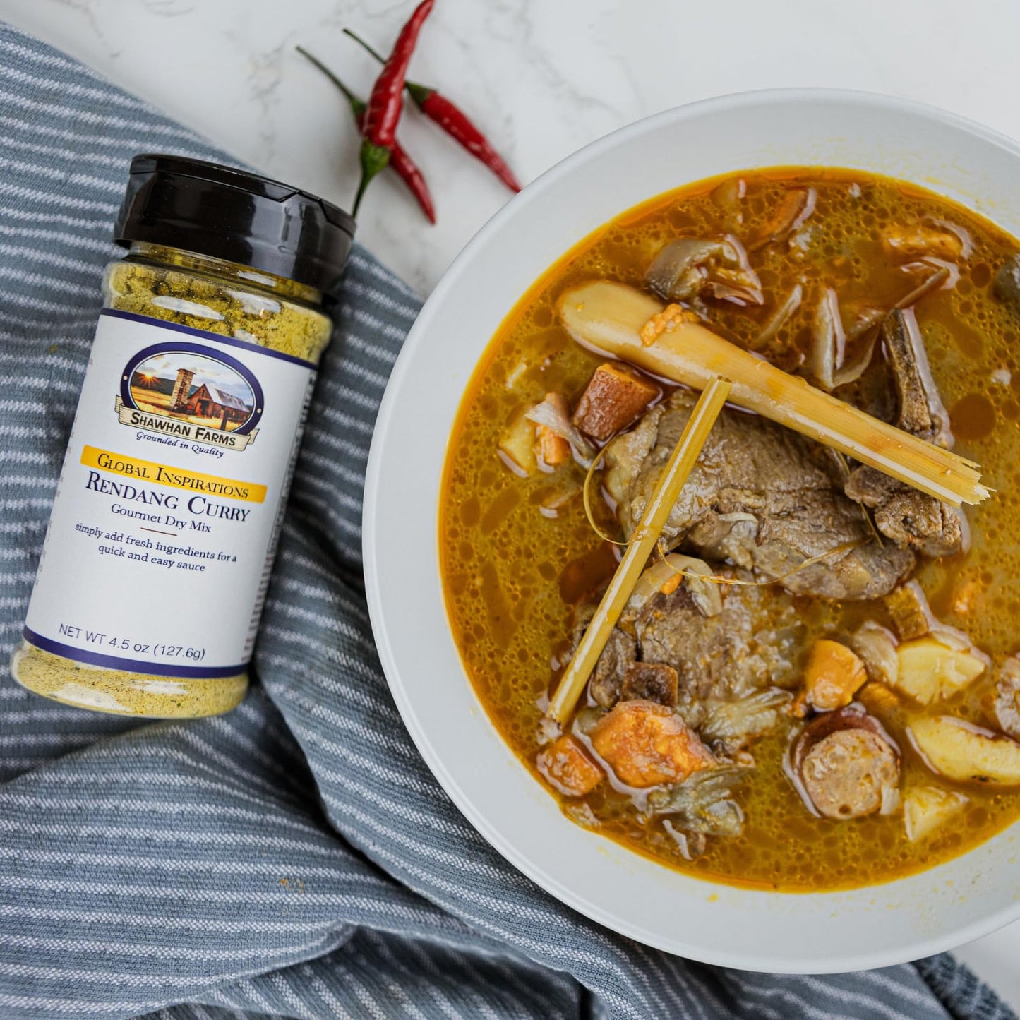 Rendang Curry Dry Sauce Mix