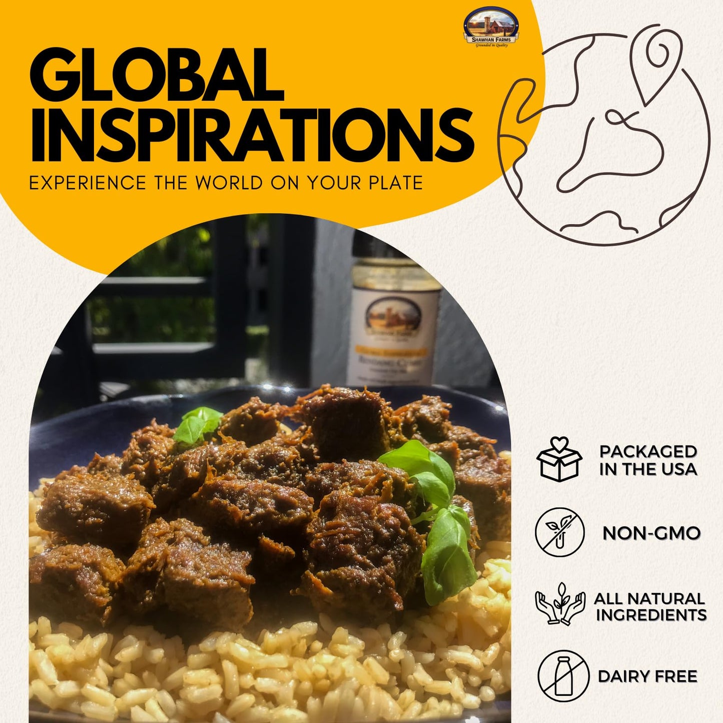 Rendang Curry Dry Sauce Mix