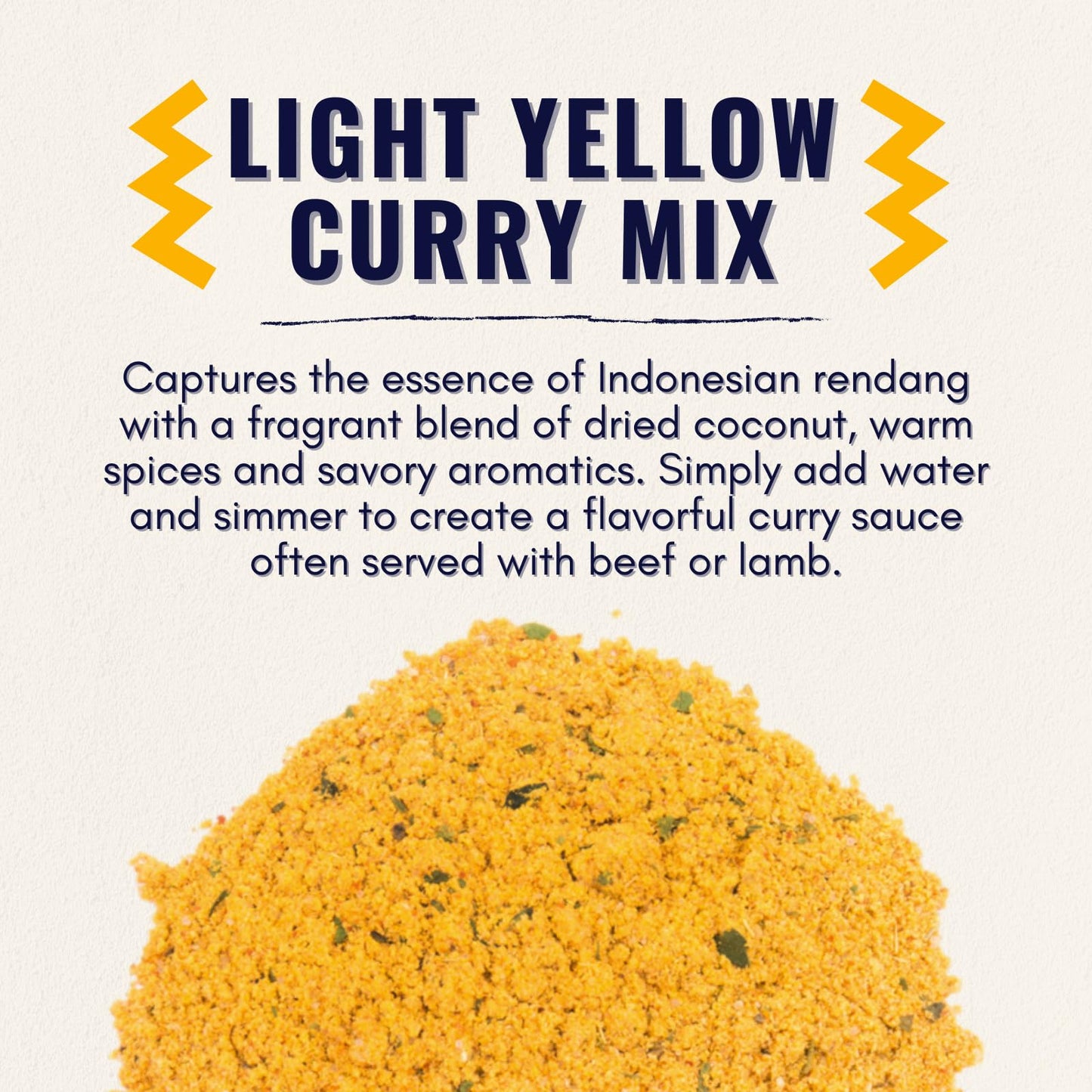 Rendang Curry Dry Sauce Mix