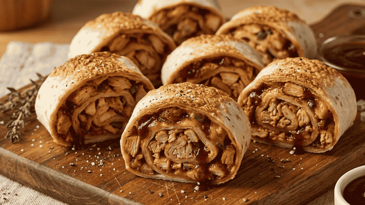 BBQ Chicken Pinwheel Wraps