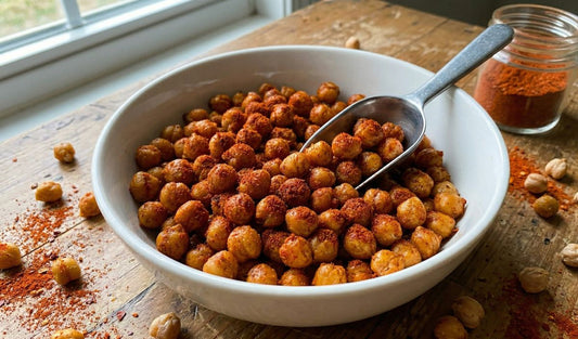 Smoky Creole Roasted Chickpeas