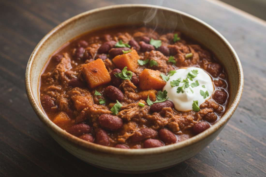 Smoky Pumpkin Mole Chili