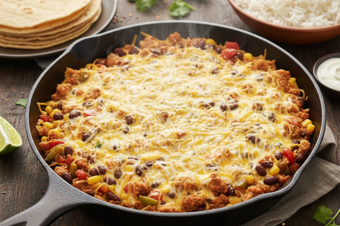 Stretch Your Budget Taco Skillet