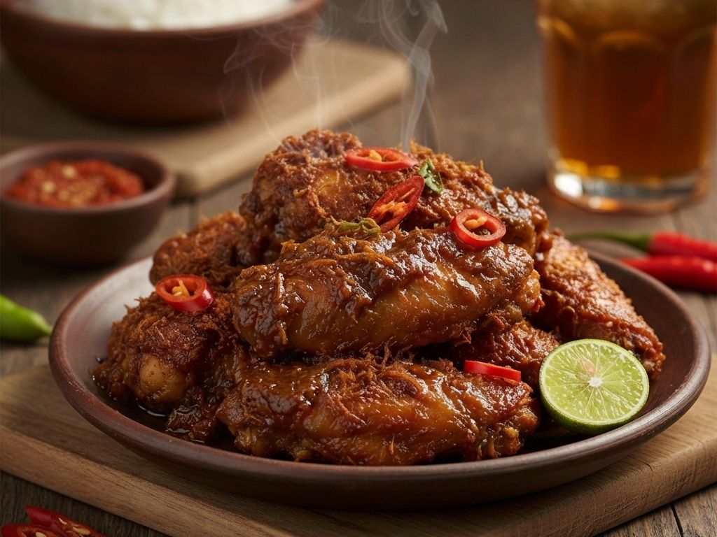 Rendang Curry Chicken Wings