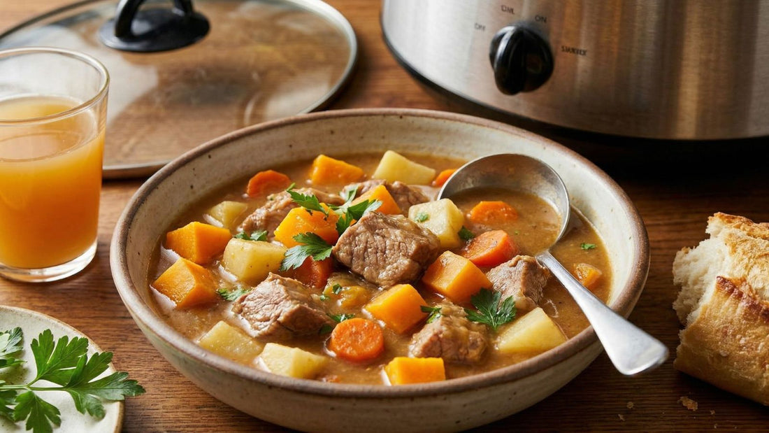 Slow Cooker Apple Cider Pork Stew: Budget-Friendly Comfort