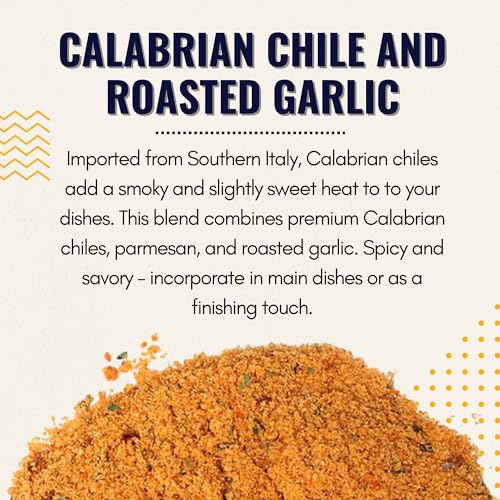 Calabrian Chile & Roasted Garlic Parmesan Seasoning Topper