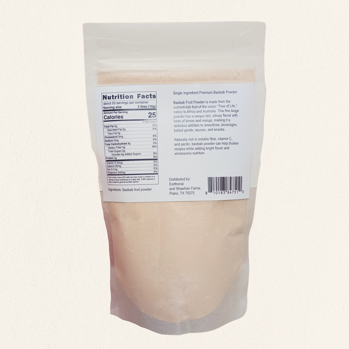 Baobab Fruit Powder 8 oz