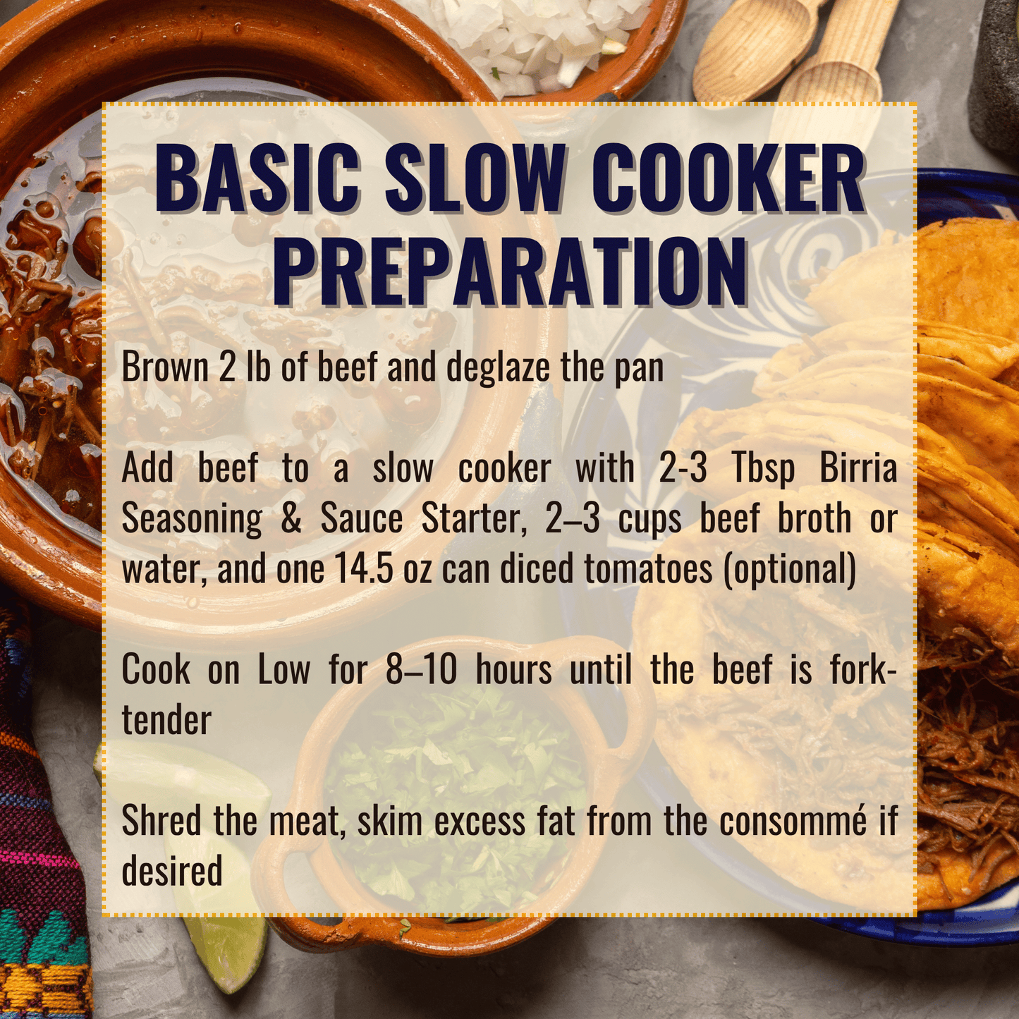Birria Seasoning & Sauce Starter | 2 oz
