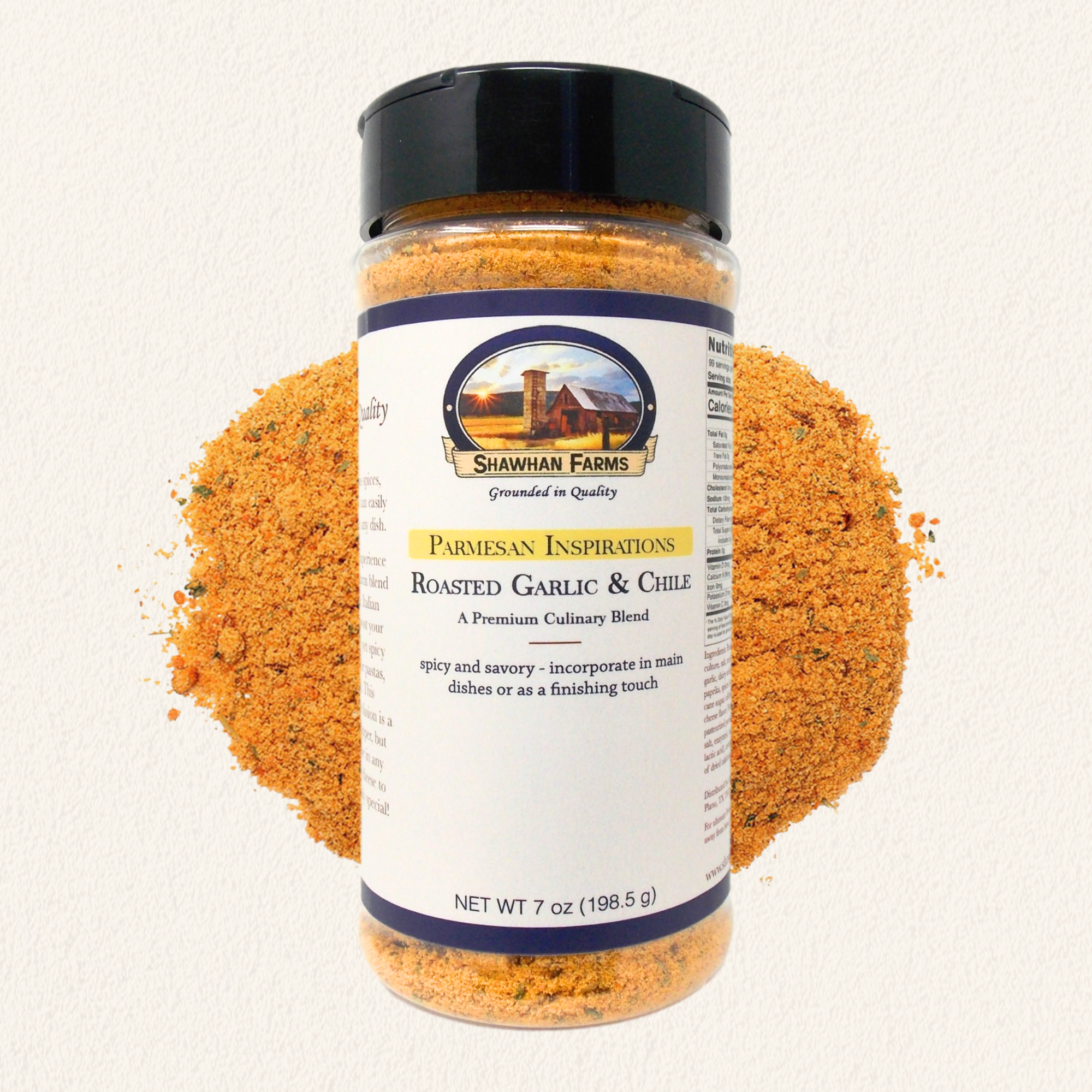 Calabrian Chile & Roasted Garlic Parmesan Seasoning Topper