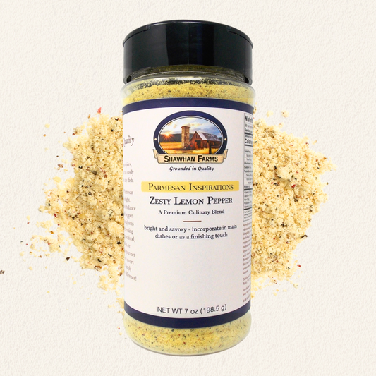 Zesty Lemon Pepper Parmesan Seasoning Topper