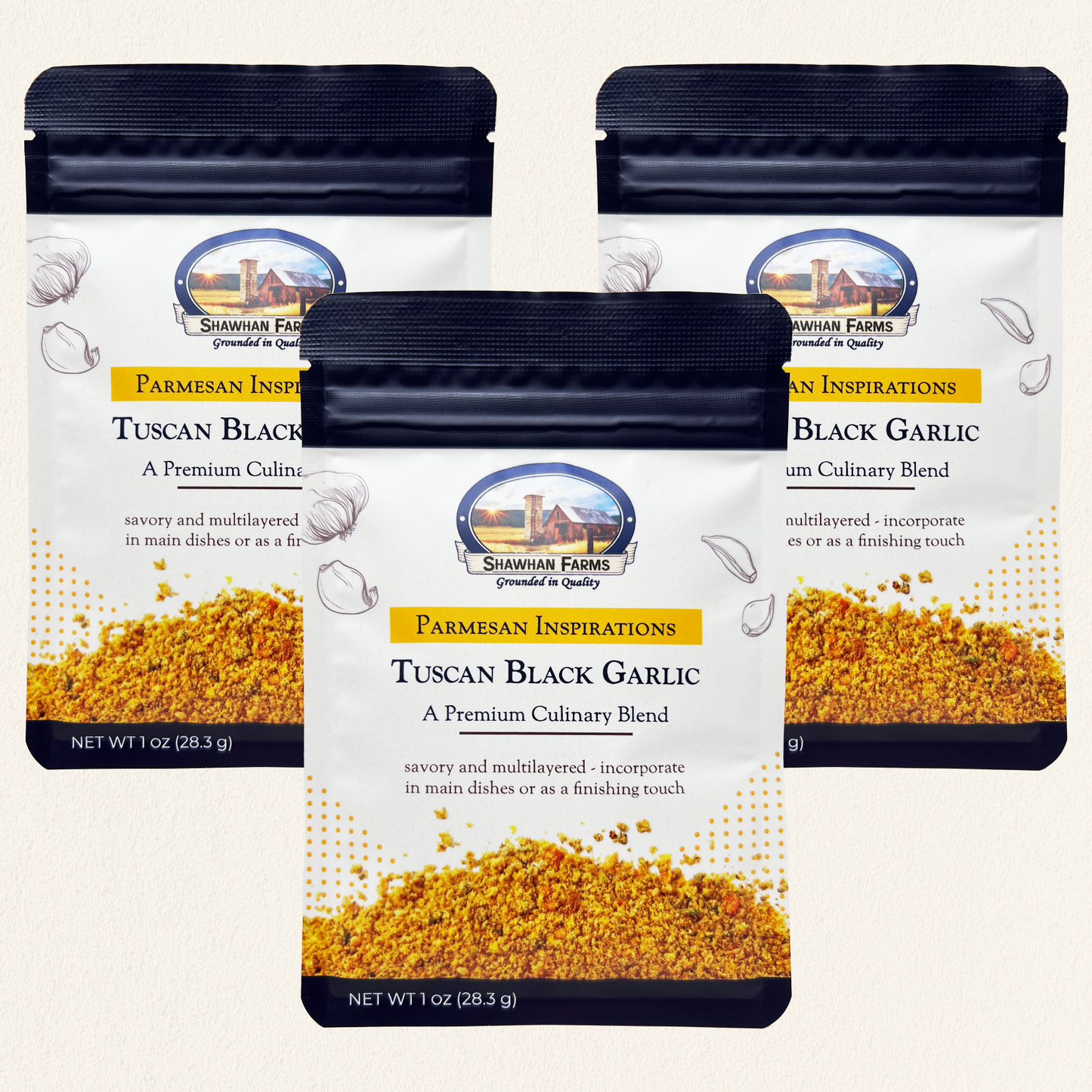 Tuscan Black Garlic Parmesan Blend | 1 oz |